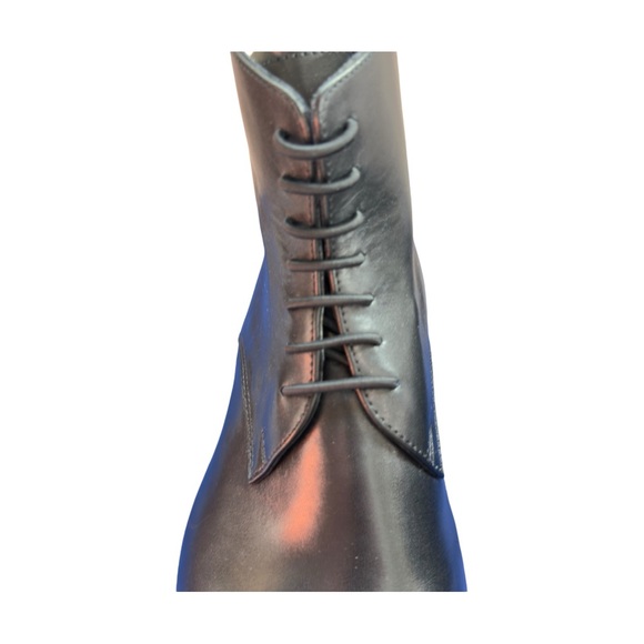 Designer Vogel Soho Custom Lace Black Paddock Boot With Box and dust bags. New - Picture 6 of 16